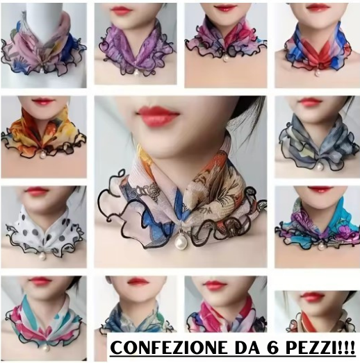 Foulard Chic Multistyle (Confezione da 5 pezzi)